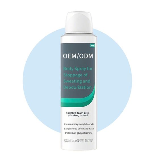 Antiperspirant & Deodorant Body Spray — OEM/ODM skincare by YANE Beauty, Guangzhou