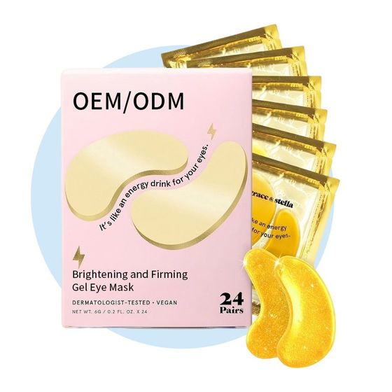 Brightening & Firming Gel Eye Mask — OEM/ODM skincare by YANE Beauty, Guangzhou