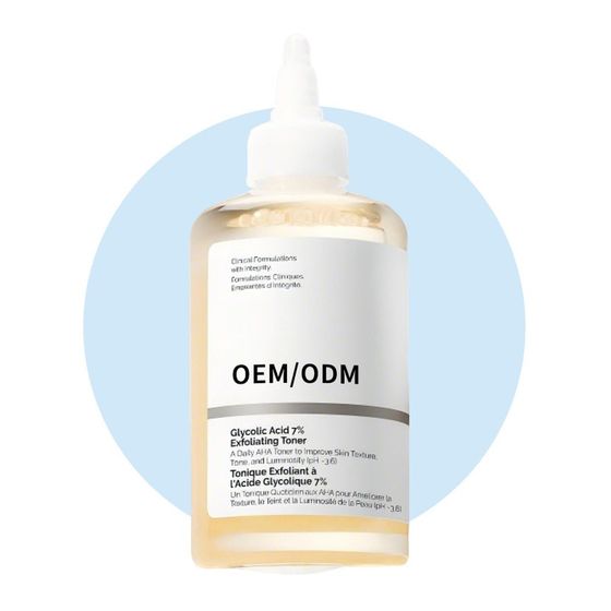 Exfoliating Toner — OEM/ODM skincare by YANE Beauty, Guangzhou