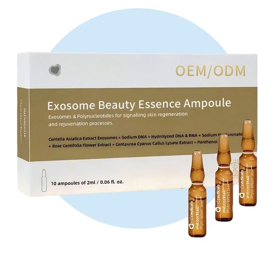 Exosome Beauty Essence Ampoule — OEM/ODM skincare by YANE Beauty, Guangzhou