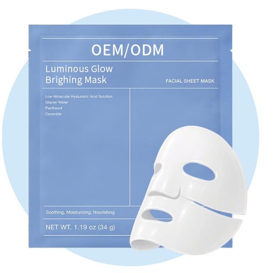 Radiance-Boosting Brightening Mask — OEM/ODM skincare by YANE Beauty, Guangzhou