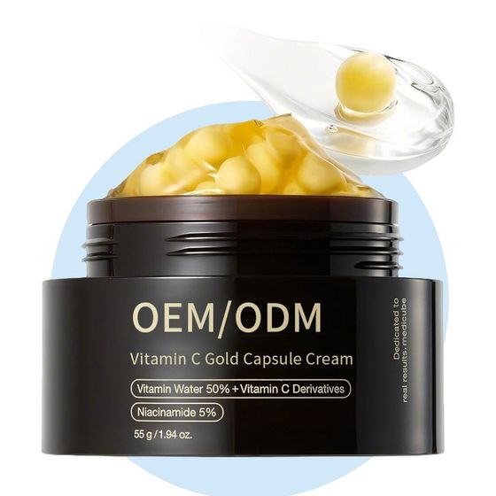 Vitamin C Gold Capsule Cream — OEM/ODM skincare by YANE Beauty, Guangzhou